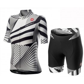 Set Fahrradtrikot + Radhose Kurze 2020 Castelli Sublime Damen N002